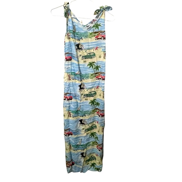 ❤️💚 Vintage The Disney Catalog Mickey & Minnie
Mouse Hawaiian Maxi Dress - Picture 2 of 5